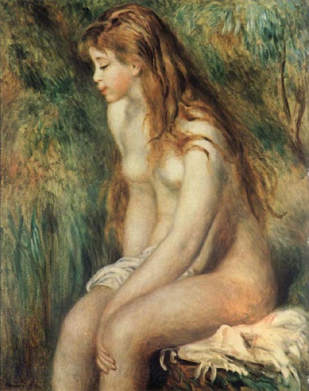 Pierre-Auguste Renoir Young Girl Bathing